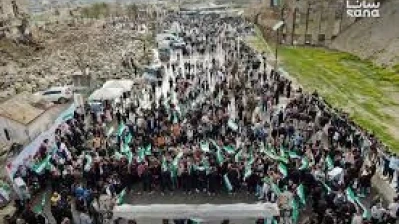 مظاهرات عارمة في المدن السورية ضد قانون إعدام الأسرى الفلسطينيين