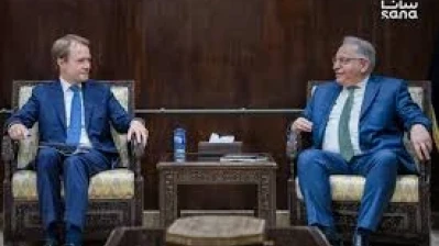 مباحثات سورية فرنسية حول سبل تعزيز التعاون الاقتصادي والمالي