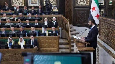 2026/07/12 9:44 مساءً انطلاق الجلسة الأولى لمجلس الشعب بحضور الرئيس الشرع