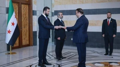 الشرع يتقبّل أوراق اعتماد سبعة سفراء... بينهم سفير السعودية