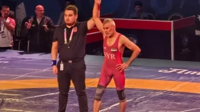 ميدالية برونزية لسوريا في بطولة العالم للماسترز بالمصارعة