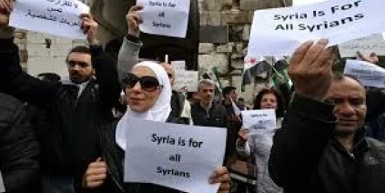 اعتصام في دمشق احتجاجاً على تقييد بيع المشروبات الكحولية