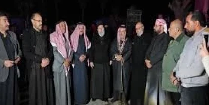 جلسة صلح بعد احداث السقيلبية