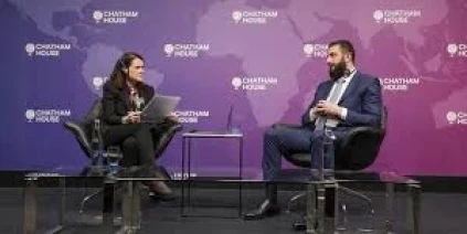 الرئيس الشرع يشارك في جلسة حوارية في المعهد الملكي للشؤون الدولية في العاصمة البريطانية لندن