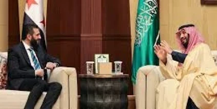 الرئيس الشرع وولي العهد السعودي يبحثان سبل تعزيز العلاقات الثنائية وتطويرها