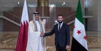 الرئيس الشرع يلتقي أمير دولة قطر اليوم