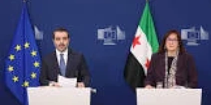 الشيباني يؤكد توجه سوريا لشراكة قائمة على المصالح مع الاتحاد الأوروبي