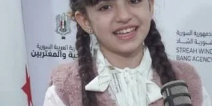 بانة عمر العبدالله تحصد المركز الأول في تحدي القراءة العربي على مستوى سوريا