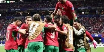 المغرب يقصي هولاند بنتيجة  3ـ 2