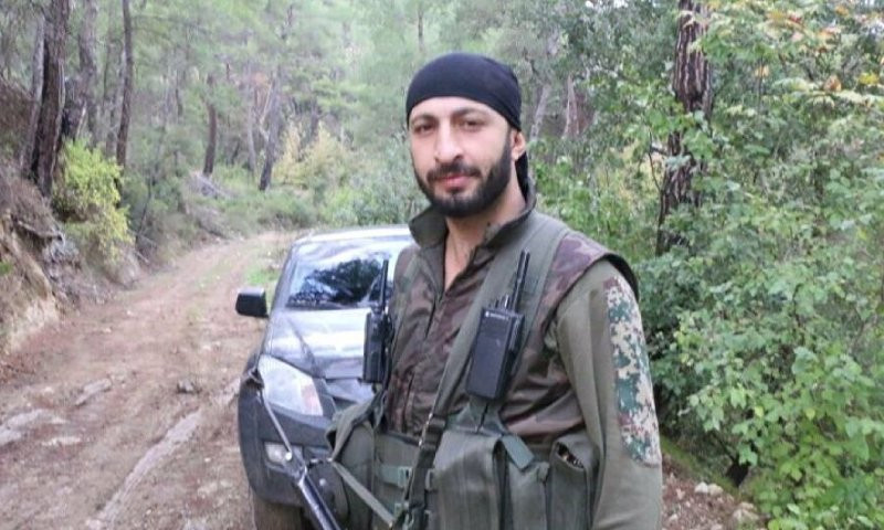 ألب أرسلان تشيليك الذي أعلن مسؤوليته عن قتل الطيار الروسي أوليغ بيشكوف وتراجع عن اعترافاته (سبوتنيك تركيا)