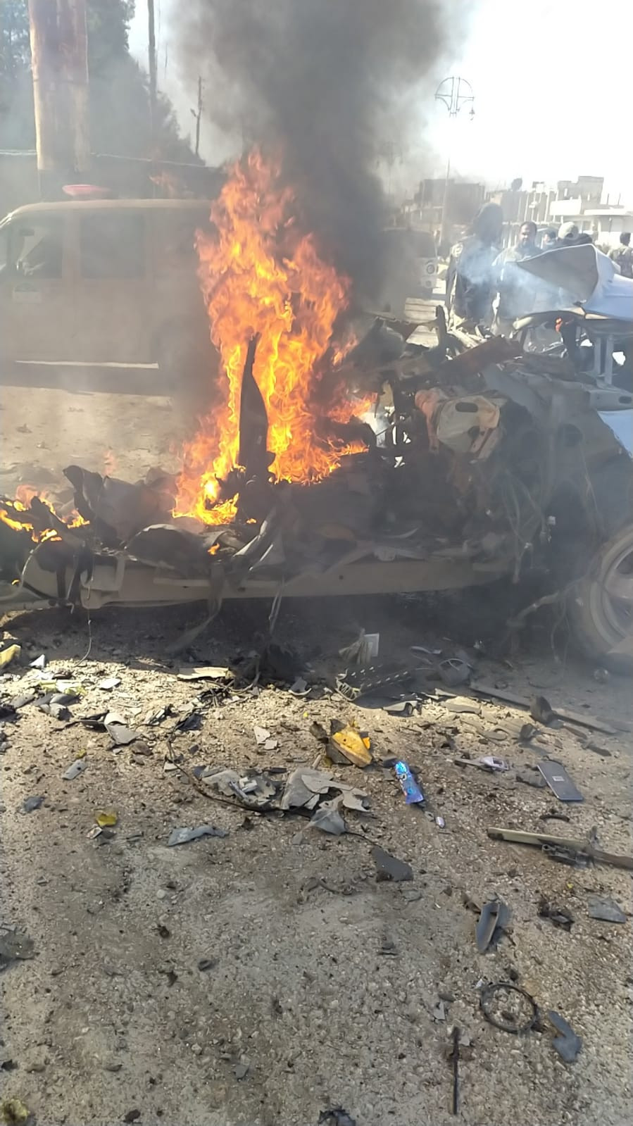 انفجار سيارة مفخخة في رأس العين