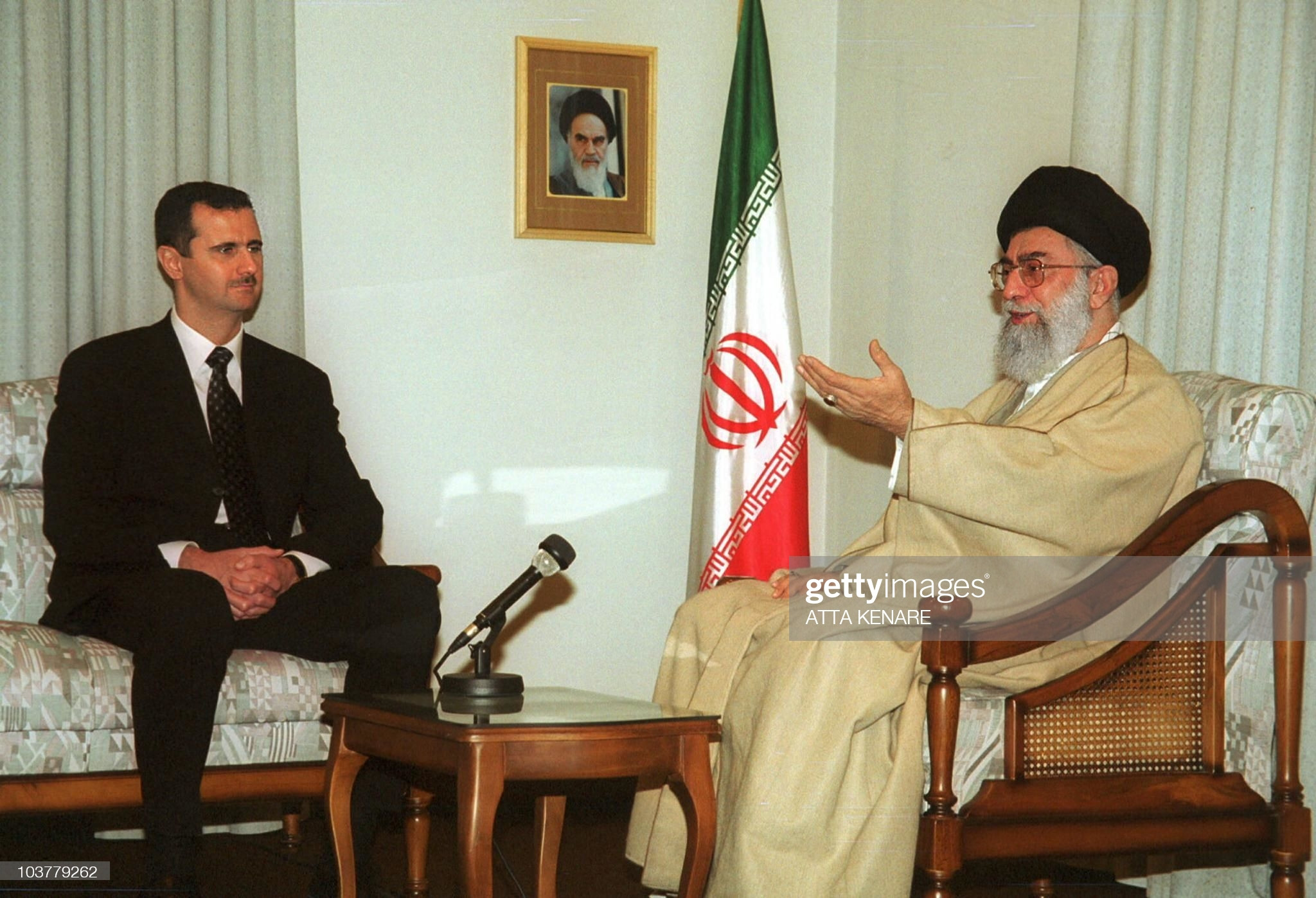 بشار الأسد وخامنئي، وكالات