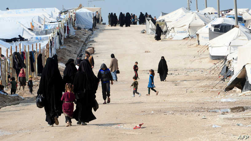 مخيم الهول (AFP)