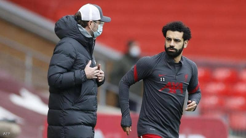 لاعب فريق ليفربول محمد صلاح (إنترنت)