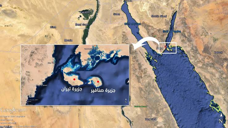 تيران وصنافير  ونوايا اسرائيل المبيتة