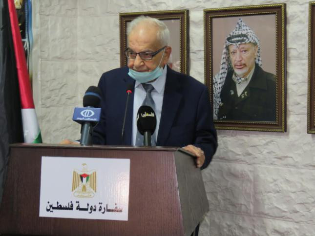 سفير دولة فلسطين لدى سوريا محمود الخالدي (إنترنت)