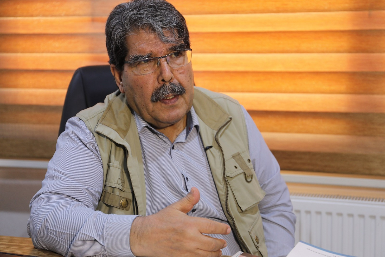 "عضو الهيئة الرئاسية" في حزب الاتحاد الديمقراطي صالح مسلم (إنترنت)