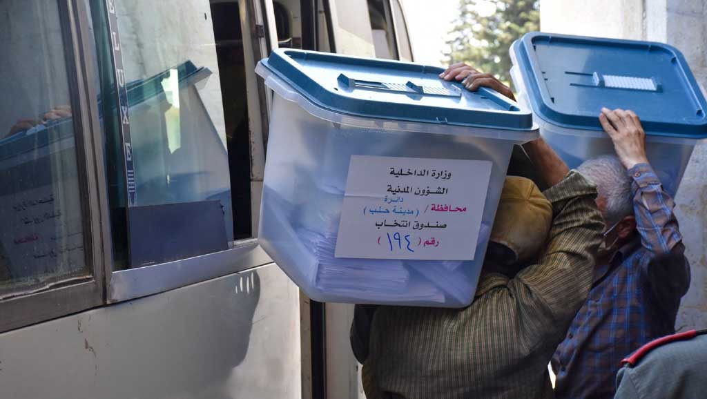 صناديق الاقتراع