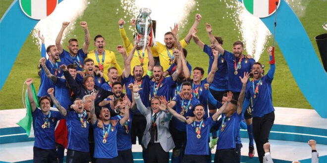 إيطاليا بطلة لأوروبا بركلات الترجيح