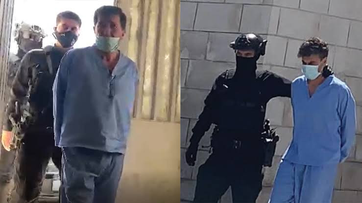 اقتياد الشريف حسن بن زيد عقب الحكم عليه