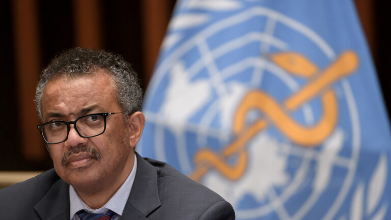 المدير العام لمنظمة الصحة العالمية تيدروس أدهانوم جيبريسوس