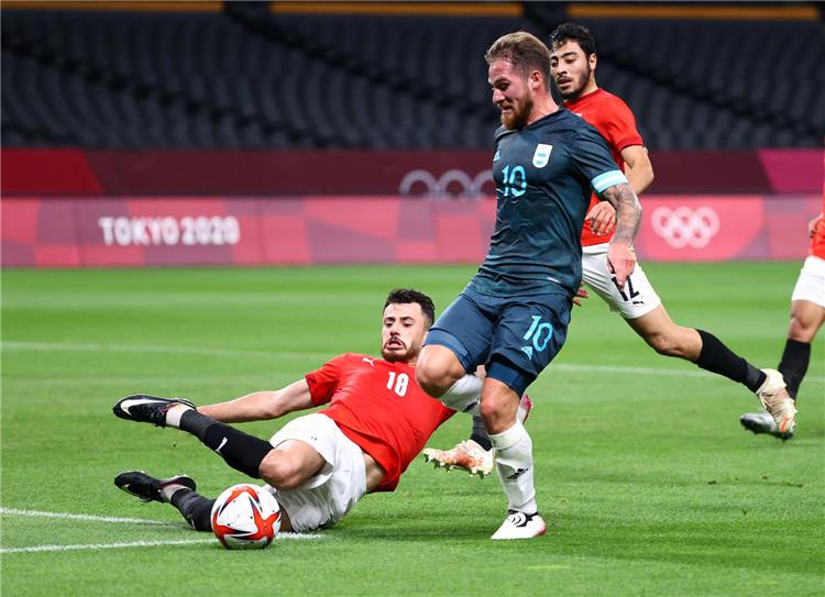 المنتخب الأولمبي المصري يخسر أمام الأرجنتين