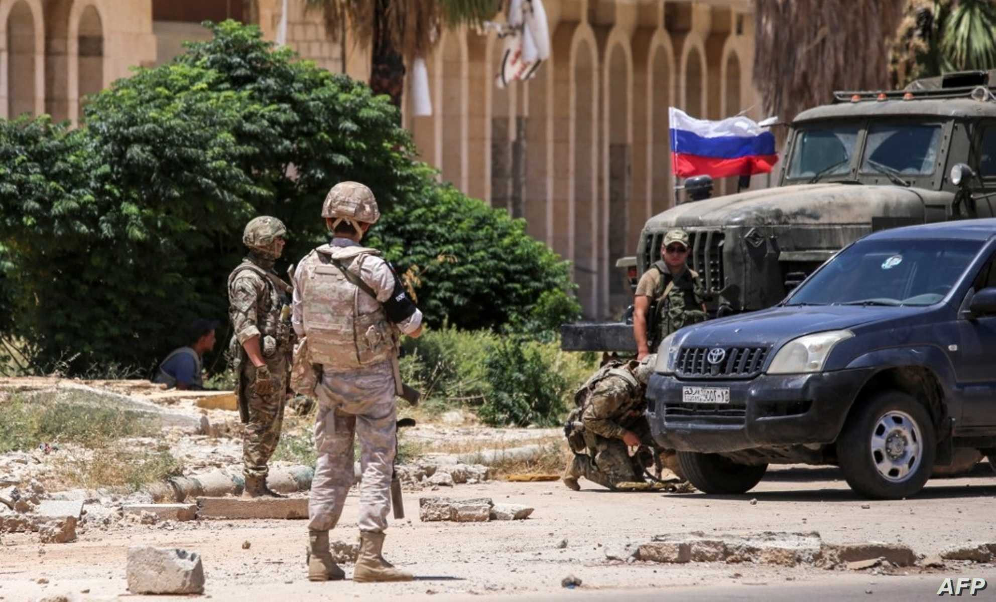 عناصر من الجيش الروسي (AFP)