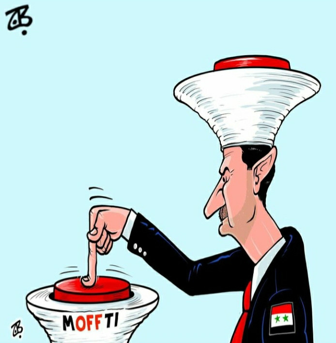 ماريكاتير للفنان الاردني عماد حجاج