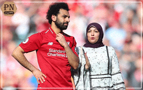 محمد صلاح وزوجته ماغي صادق -ارشيف