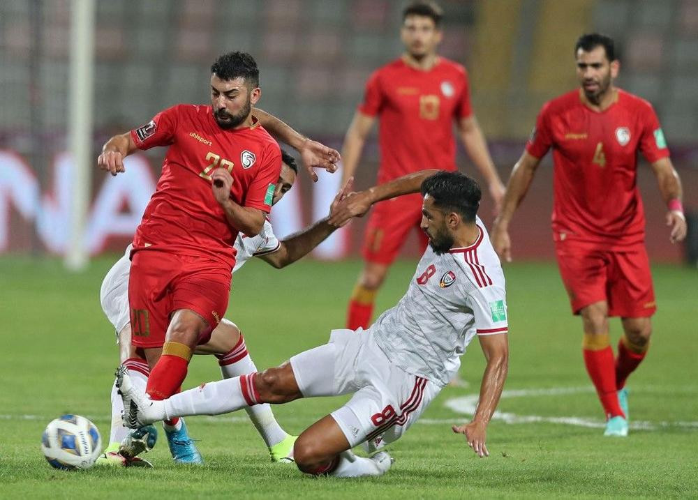 الامارات تفوز على منتخب النظام السوري