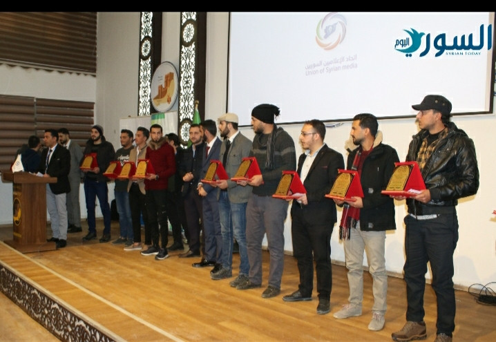 جانب من تكريم اعلاميي الشمال