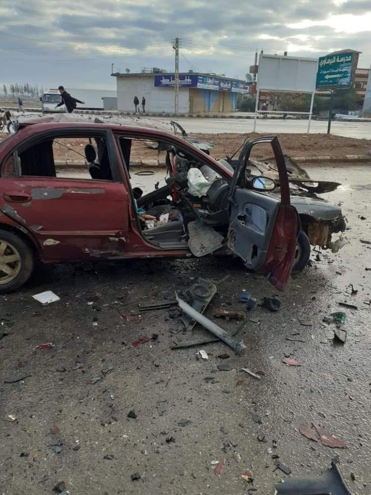 صورة متداولة لسيارة متفجرة(انترنت)