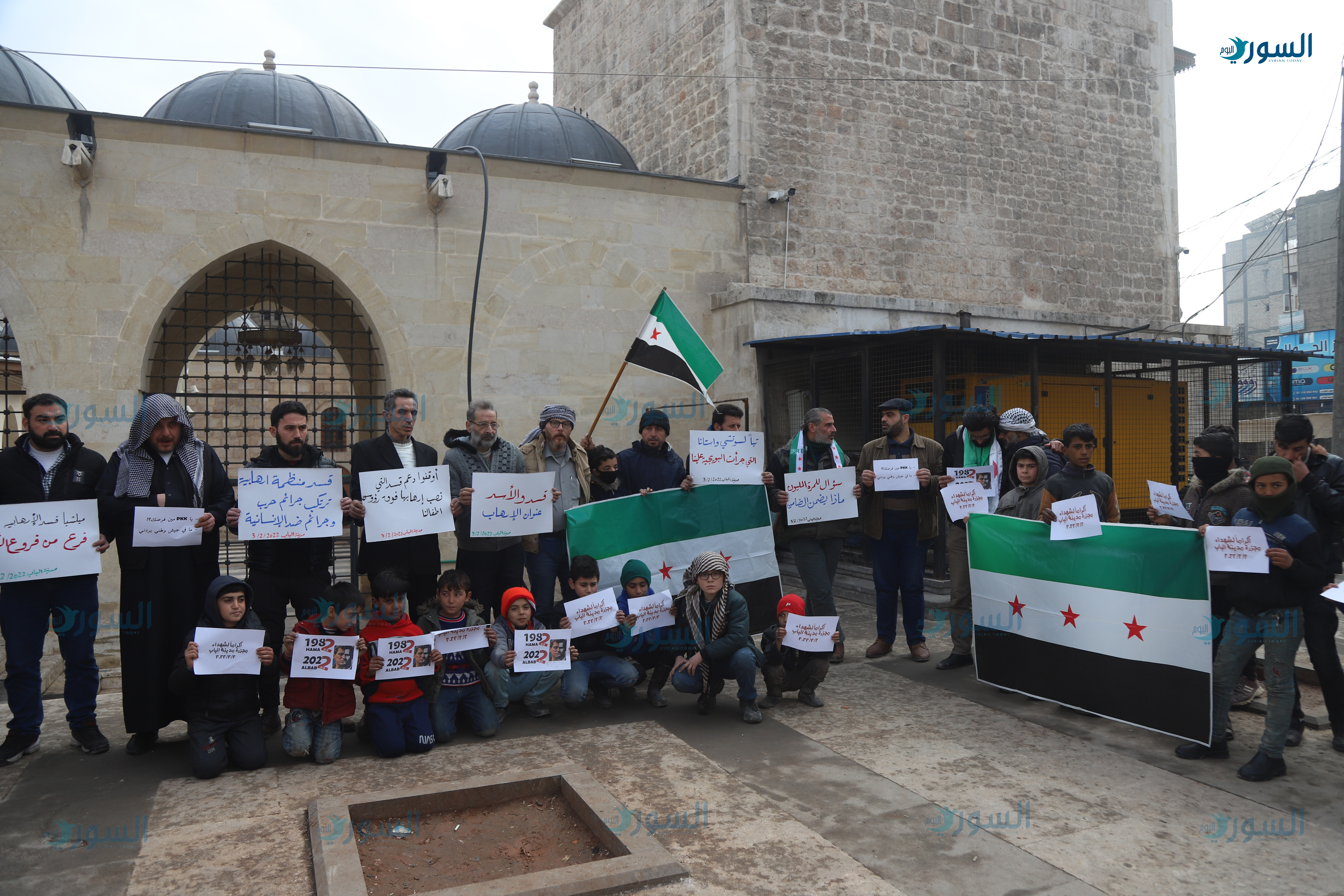 ناشطو مدينة الباب في ريف حلب (خاص السوري اليوم)