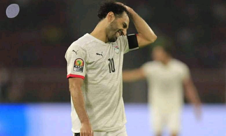 محمد صلاح بعد خسارة فريقه المصري الكأس الافريقية