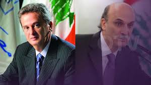 سمير جعجع ورياض سلامة