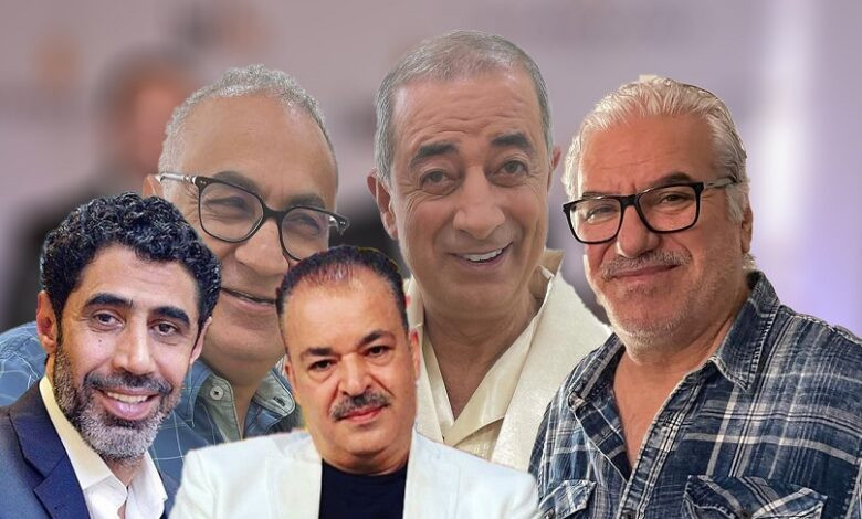 بعض الممثلين المشاركين في مسلسل بستان الشرق ( انترنت)