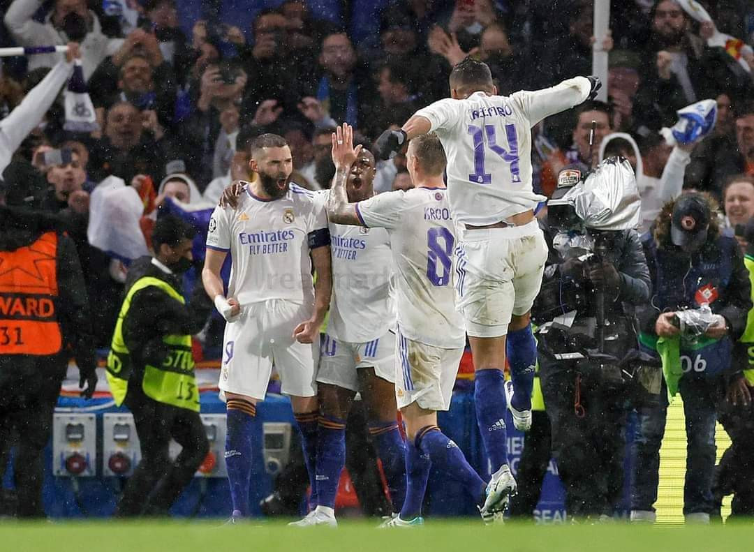 فوز ريال مدريد على مانشيستر سيتي