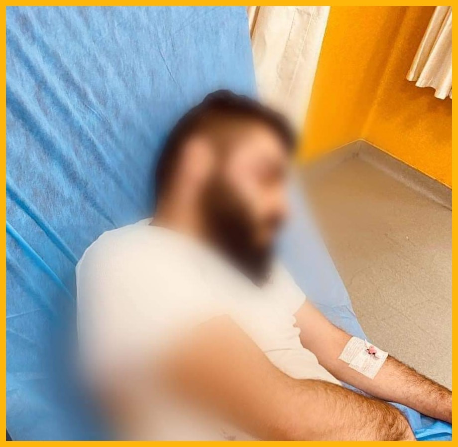 اللاجئ السوري الذي تعرض للطعن والسرقة (كوزال)