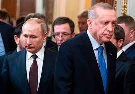 الرئيسان رجب طيب أوردغان وفلايمير بوتين