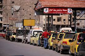 محطة بنزين في سوريا