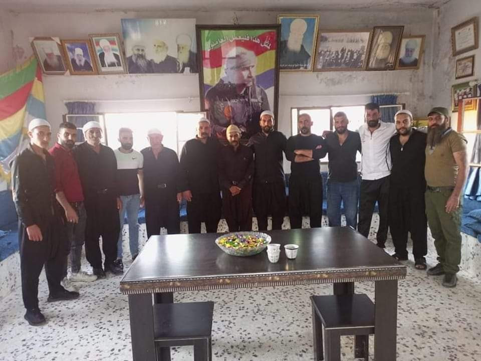 وفد روسي  في السويداء (موقع السويداء ٢٤)