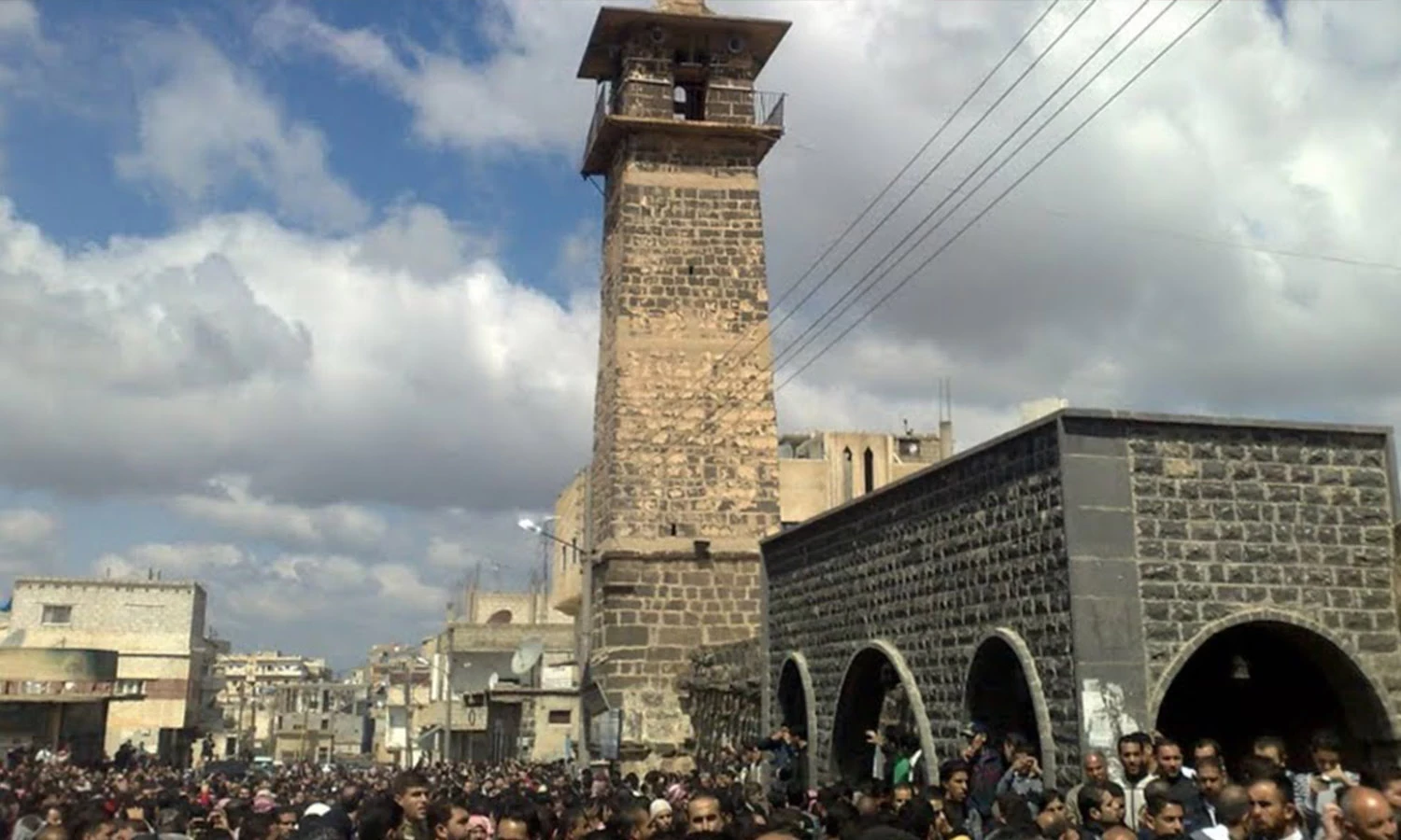 المسجد العمري في درعا(انترنت)