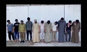عناصر داعش المقبوض عليهم شمال سوريا