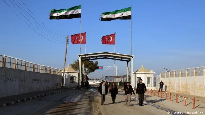 الحدود التركية السورية