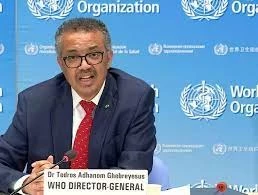 مدير منظمة الصحة العالمية تيدروس أدهانوم غيبرييسوس
