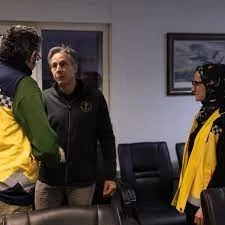 وزير الخارجية الامريكي انتوني بلينكن يلتقي مع ممثلين من الخوذ البيضاء
