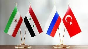 أعلام دول الاجتماع الرباعي في موسكو