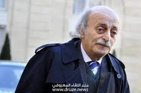 الزعيم الدرزي اللبناني وليد جنلاط