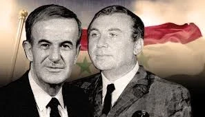 الشاعر الكبير نزار قباني وحافظ الأسد