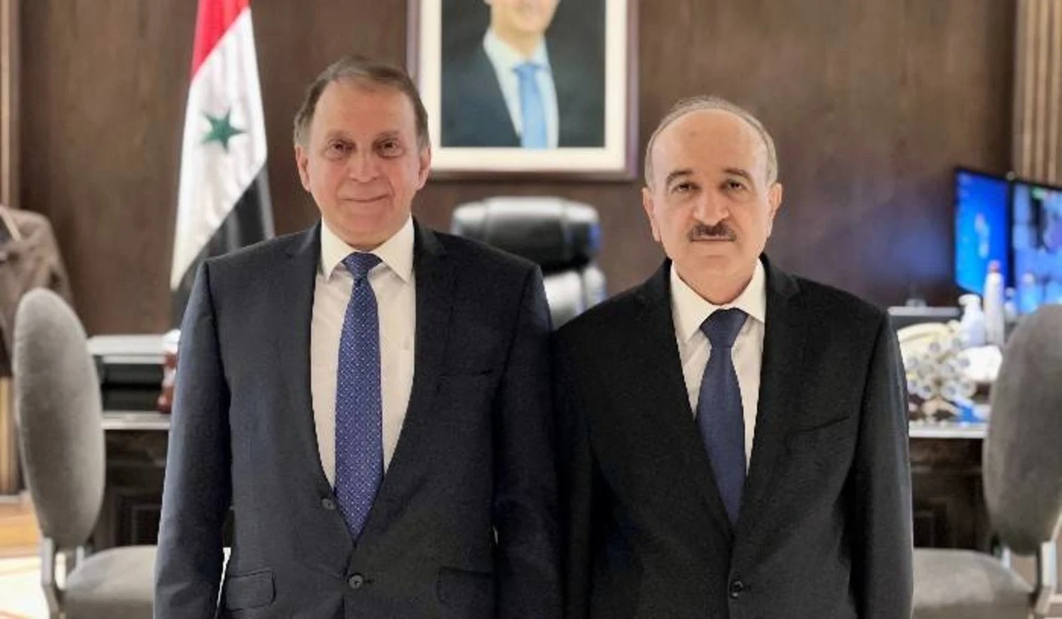 وزير المهجرين اللبناني  عصام شرف الدين
